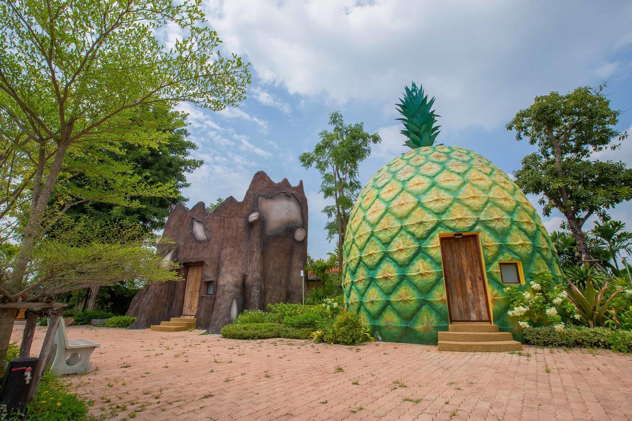 Motel Fruit House Pattaya à Bang Lamung Extérieur photo