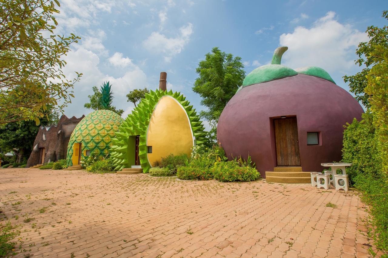 Motel Fruit House Pattaya à Bang Lamung Extérieur photo